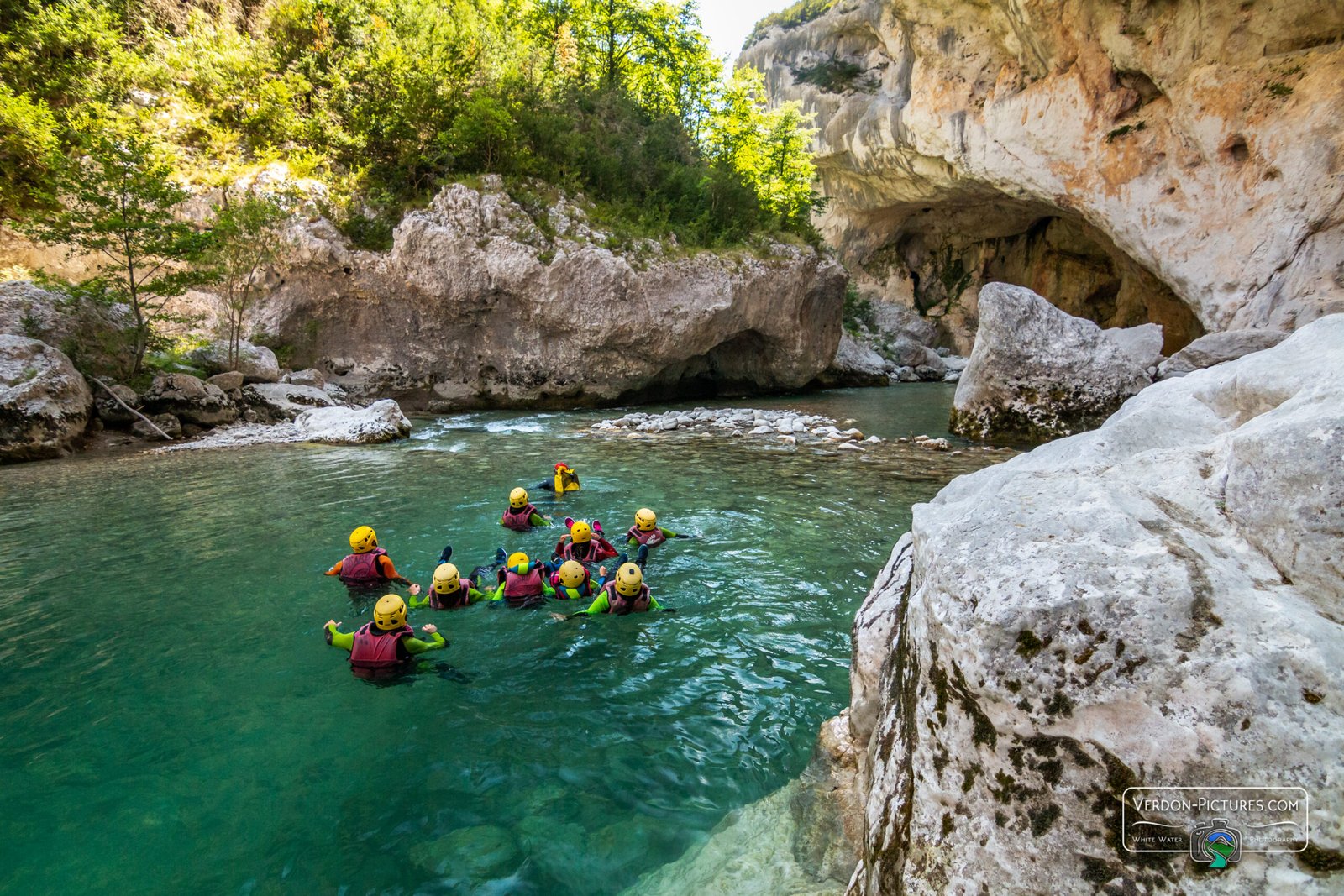 Aqua rando dans le Verdon - Demi journée aux Gorges du Verdon